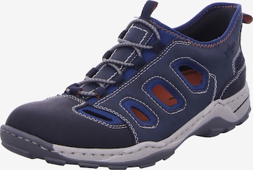 Rieker Slip On in Blau: Vorderseite