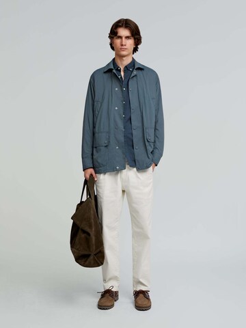 Coupe regular Chemise Scalpers en bleu