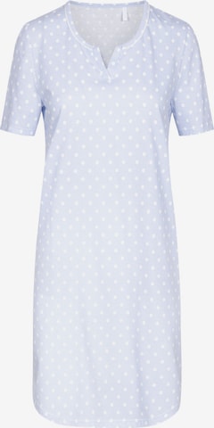 Chemise de nuit ' Mustermix ' Rösch en bleu : devant