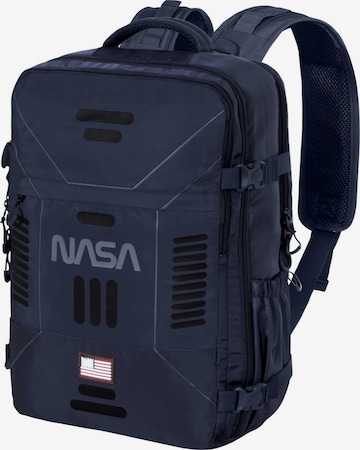 NASA Backpack 'Nasa' in Blue: front