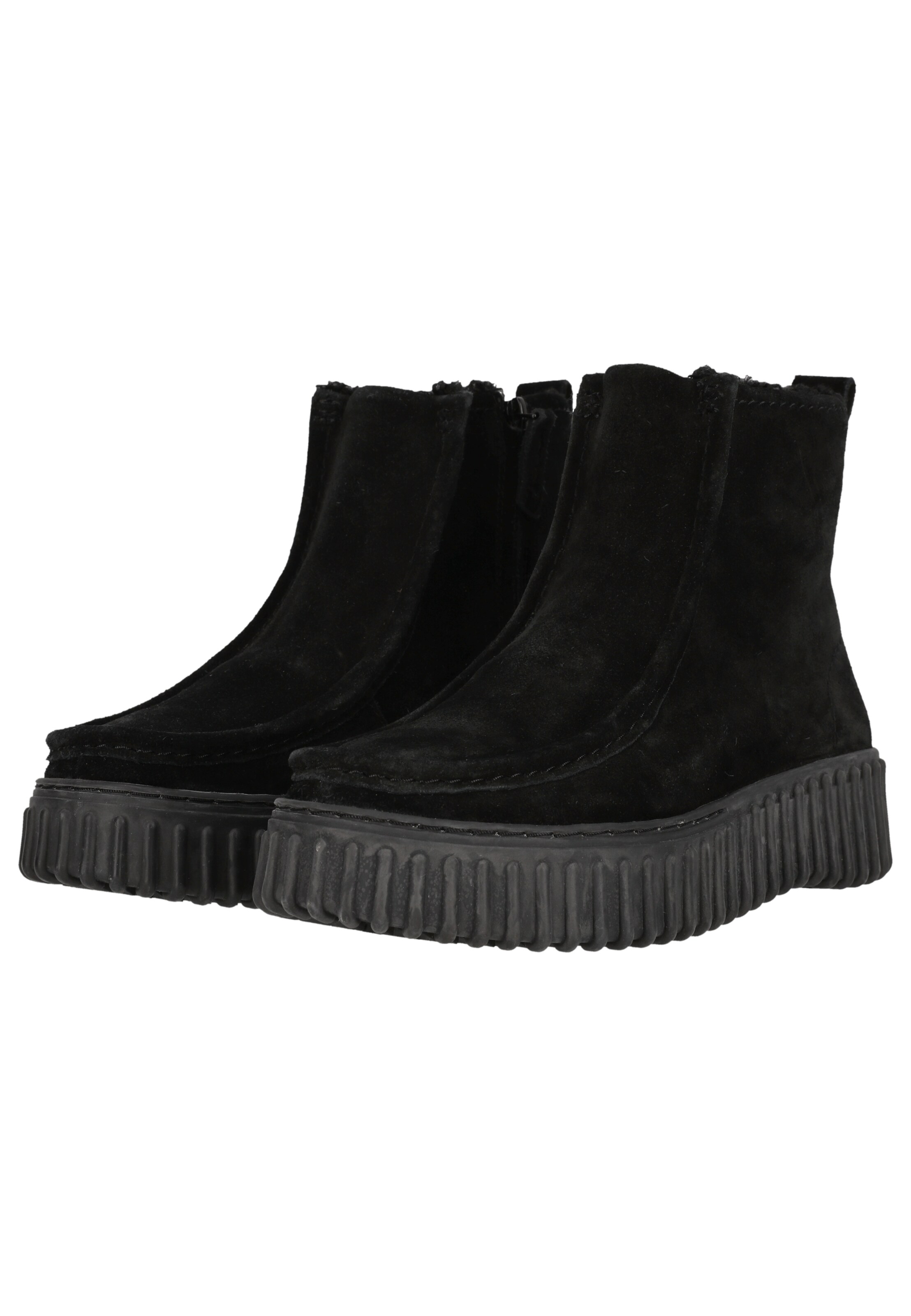 CLARKS Winterboots 'Torhill Cozy' in Schwarz