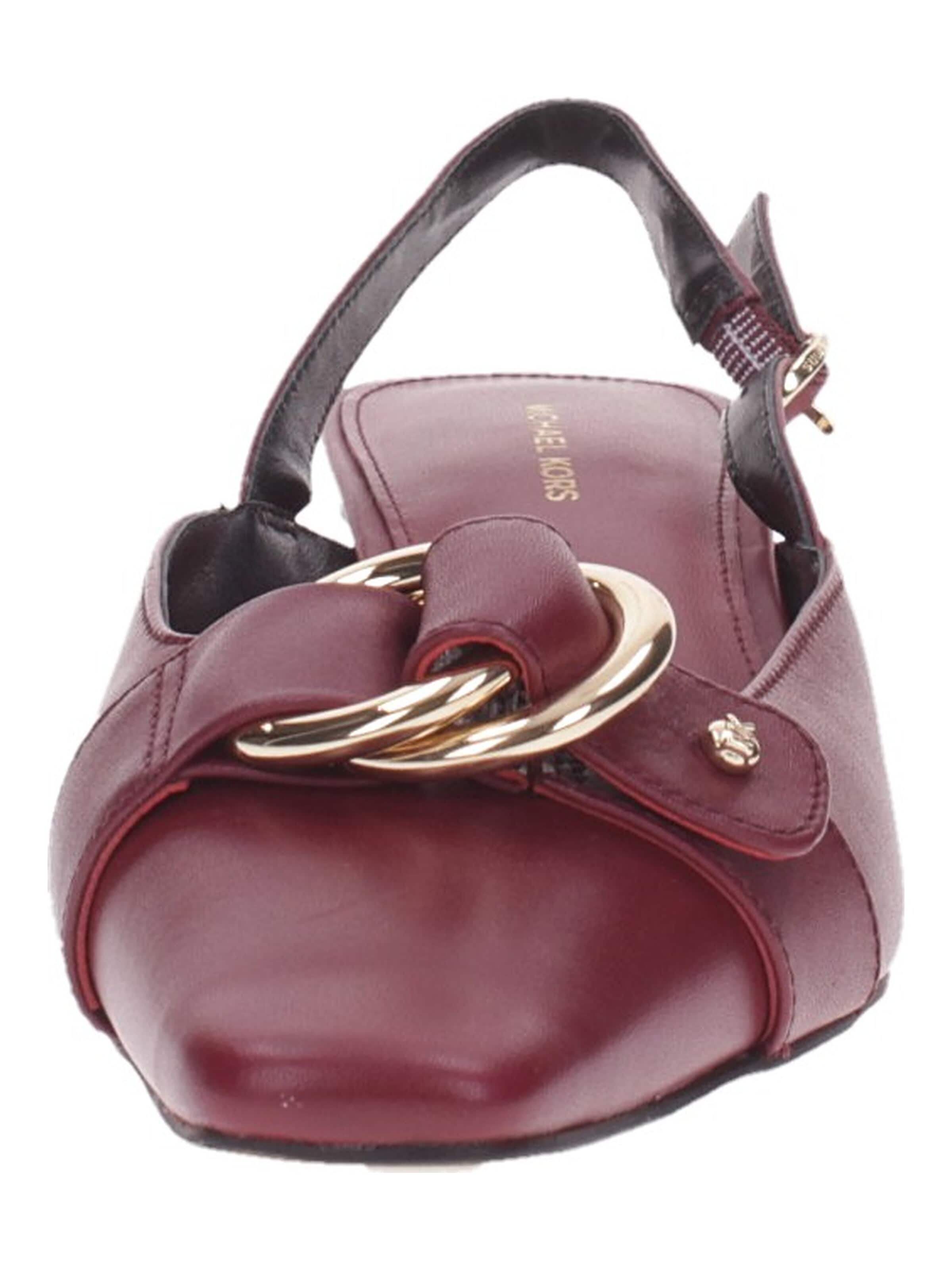 Décolleté sling 'Michael Kors Decollete Jaden Kitten Sling' di Michael Kors in rosso