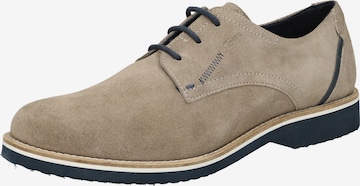 SIOUX Lace-Up Shoes ' Dilip' in Beige: front