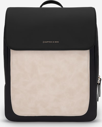 Kapten & Son Reppu 'Tromso 2.0' värissä kerma / musta, Tuotenäkymä