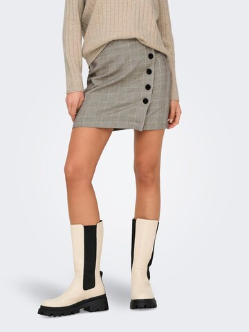 ONLY Nederdel 'ONLCAROL' i beige: forside