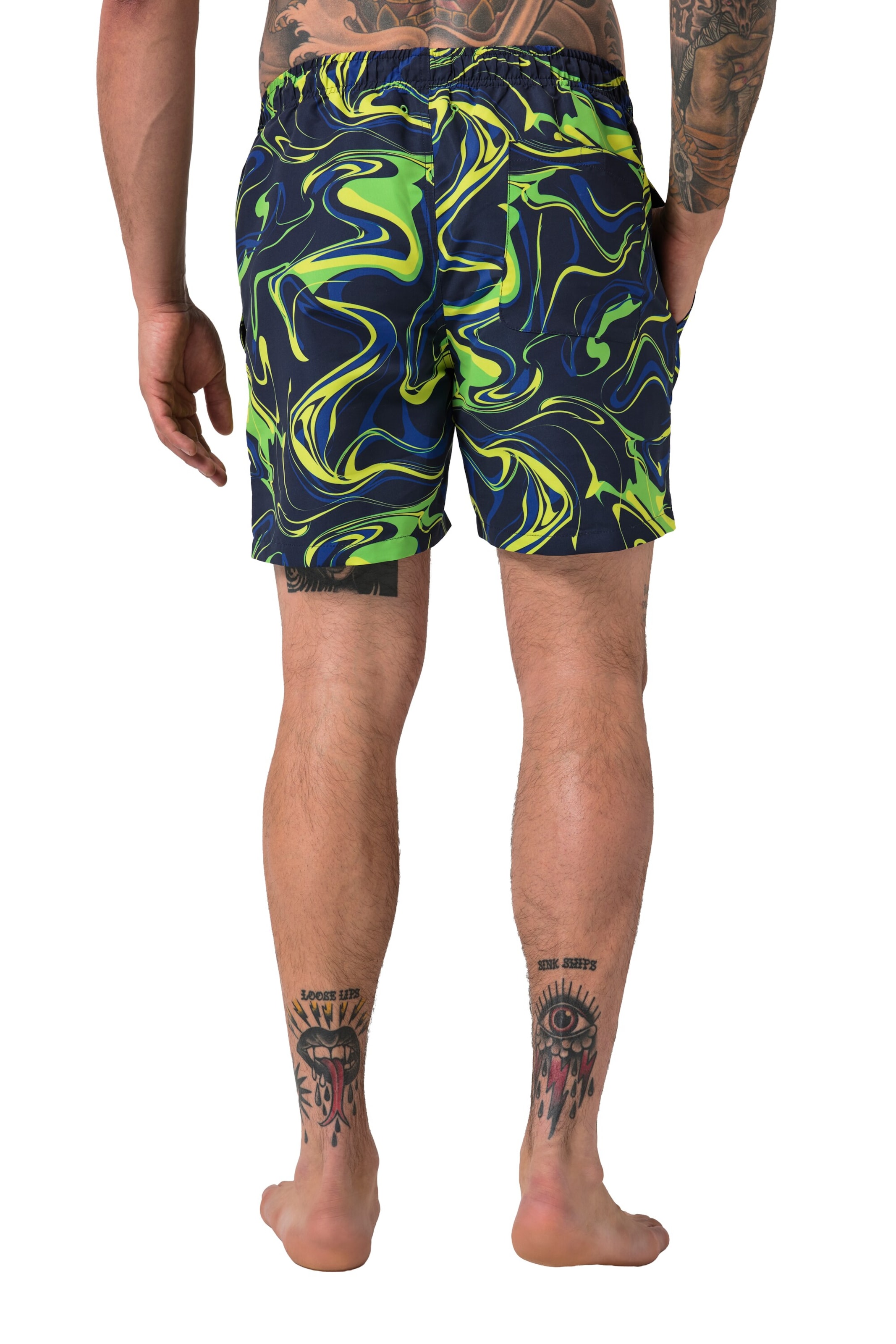 JAY-PI Zwemshorts in Blauw