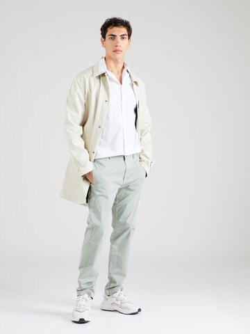 HUGOregular Chino hlače 'David' - zelena boja