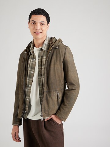Maze Jacke 'Baton' in Grün: Vorderseite
