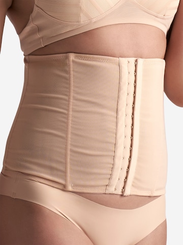 Bye Bra Mieder 'Powermesh Waist Trainer' in Beige: Vorderseite