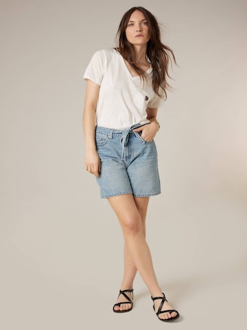 T-shirt 'Kellie' Deeluxe en blanc