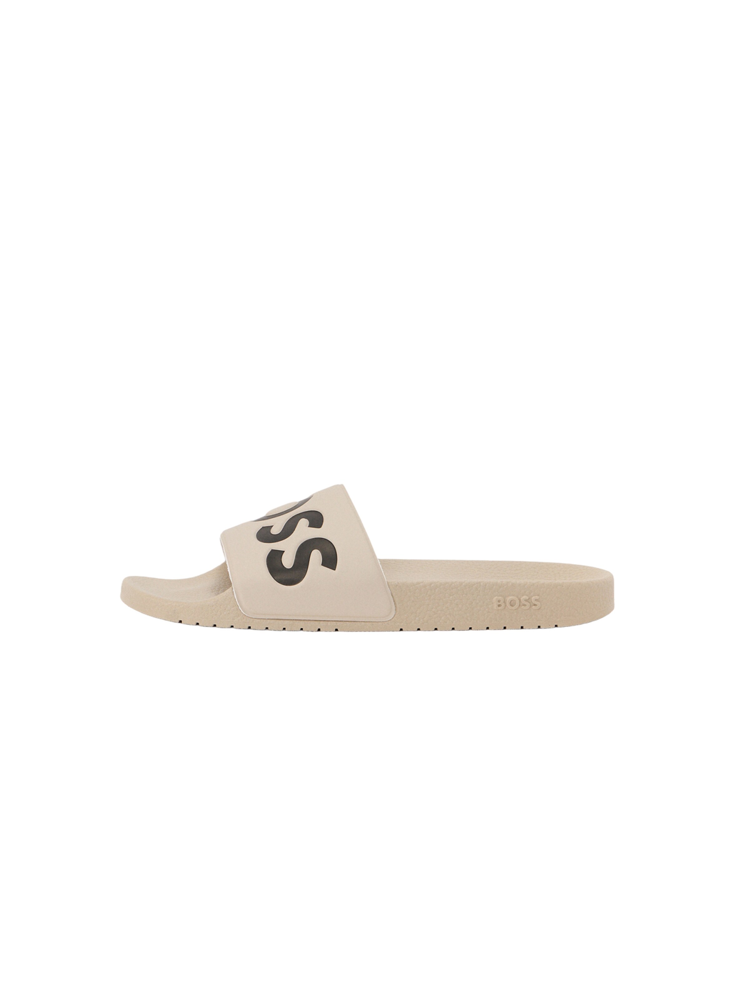 BOSS Pantolette 'Aryeh' i beige: framsida
