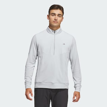 ADIDAS PERFORMANCE - Sweatshirt de desporto 'Ultimate365+' em cinzento: frente