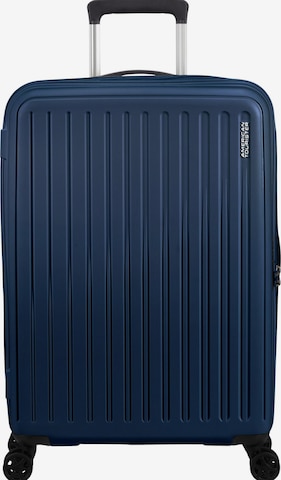 Trolley 'REJOY SPINNER 68/25 TSA' di American Tourister in blu: frontale