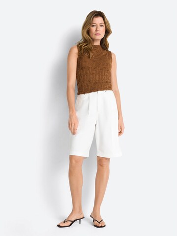 Top di Rich & Royal in marrone