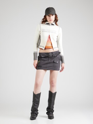 Jupe 'TWISTED DRAGON' Ed Hardy en gris