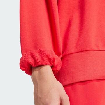 ADIDAS SPORTSWEAR Sports sweatshirt 'Essentials' in Red