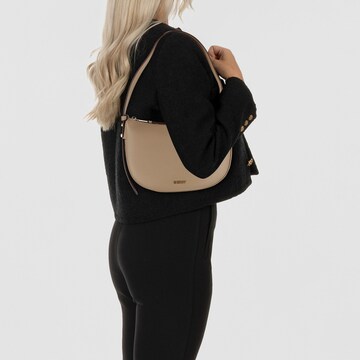 DKNY Shoulder Bag 'Scarlett' in Brown: front