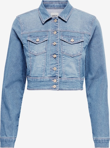 Veste mi-saison 'WESTA' Only Petite en bleu : devant