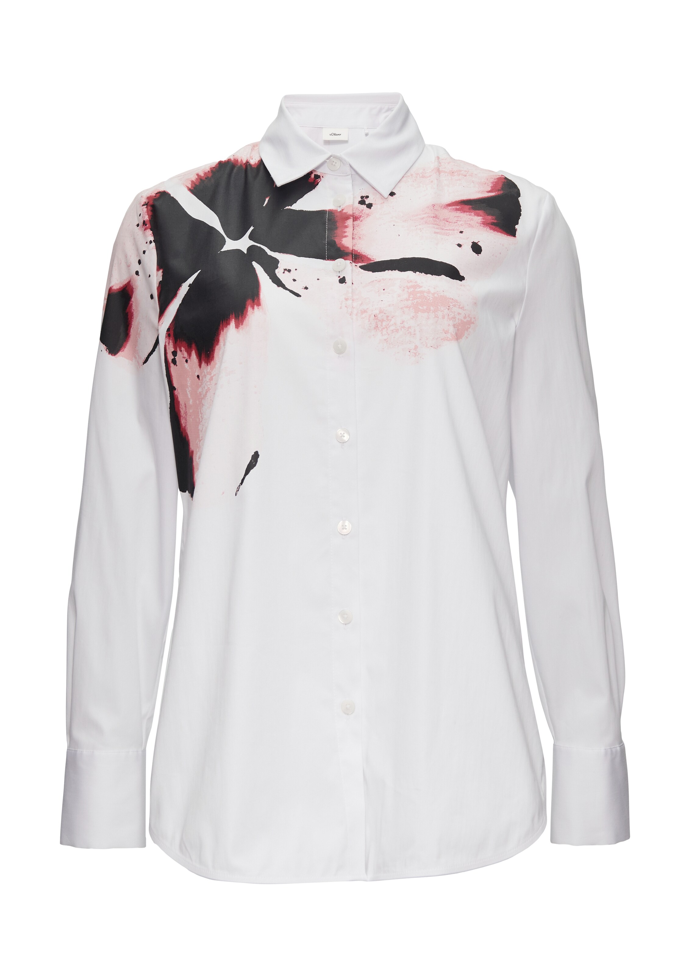 s.Oliver BLACK LABEL Bluse in Weiß: Vorderseite