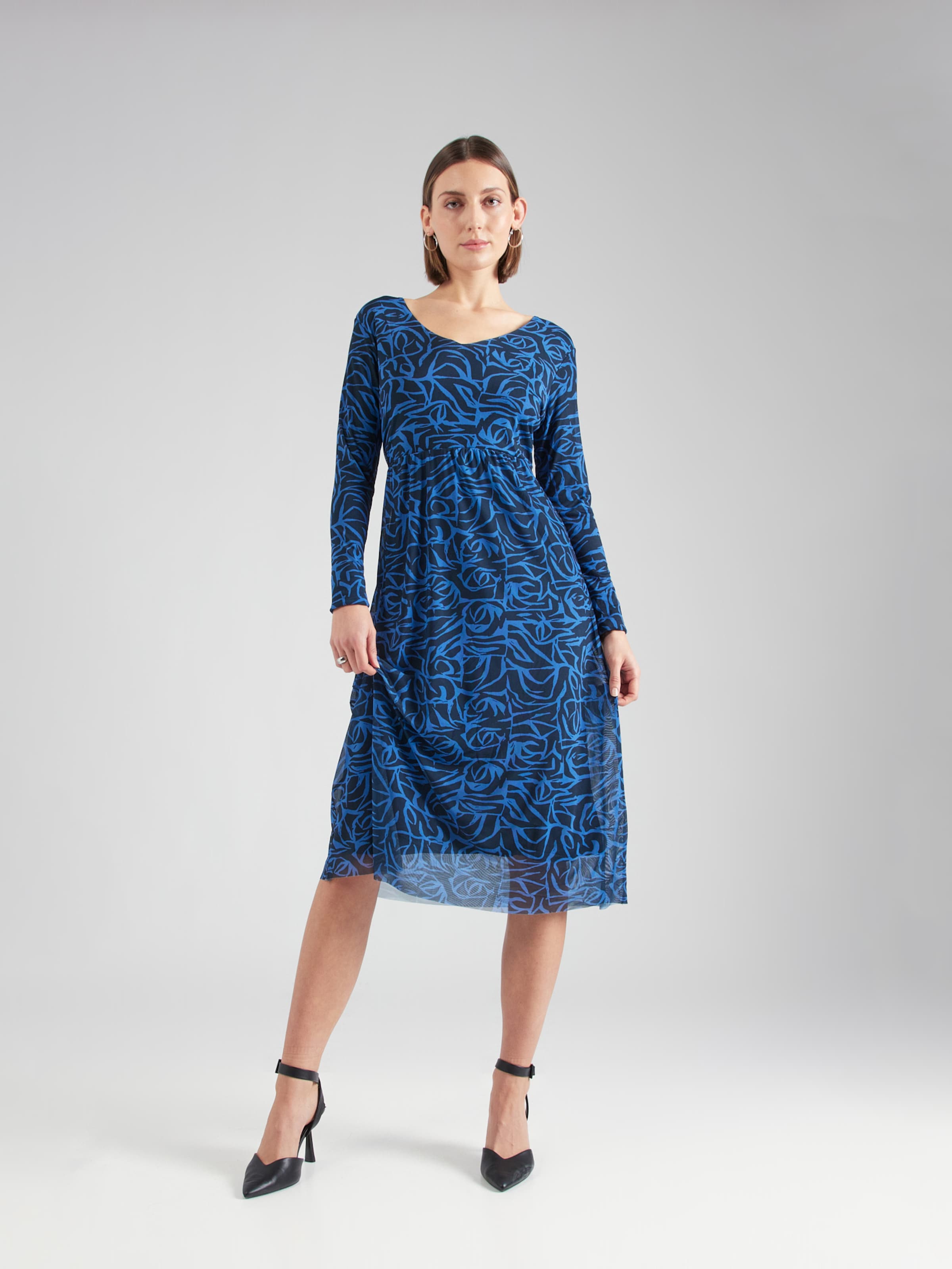 ZABAIONE Dress ABOUT \'Ca44ssi\' Blue Light YOU | in Navy