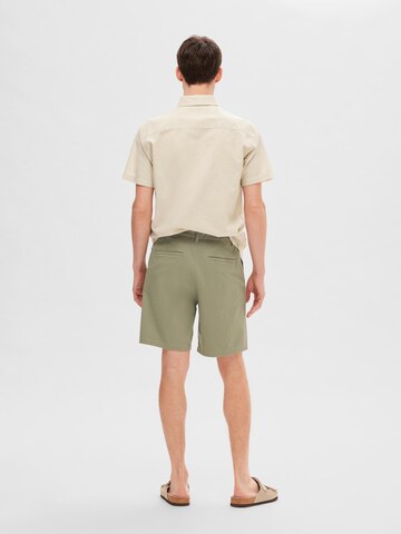 SELECTED HOMME Regular Chino 'Bill' in Groen