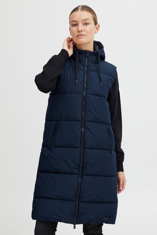 Oxmo - Chaleco ''Solice' en azul: frente