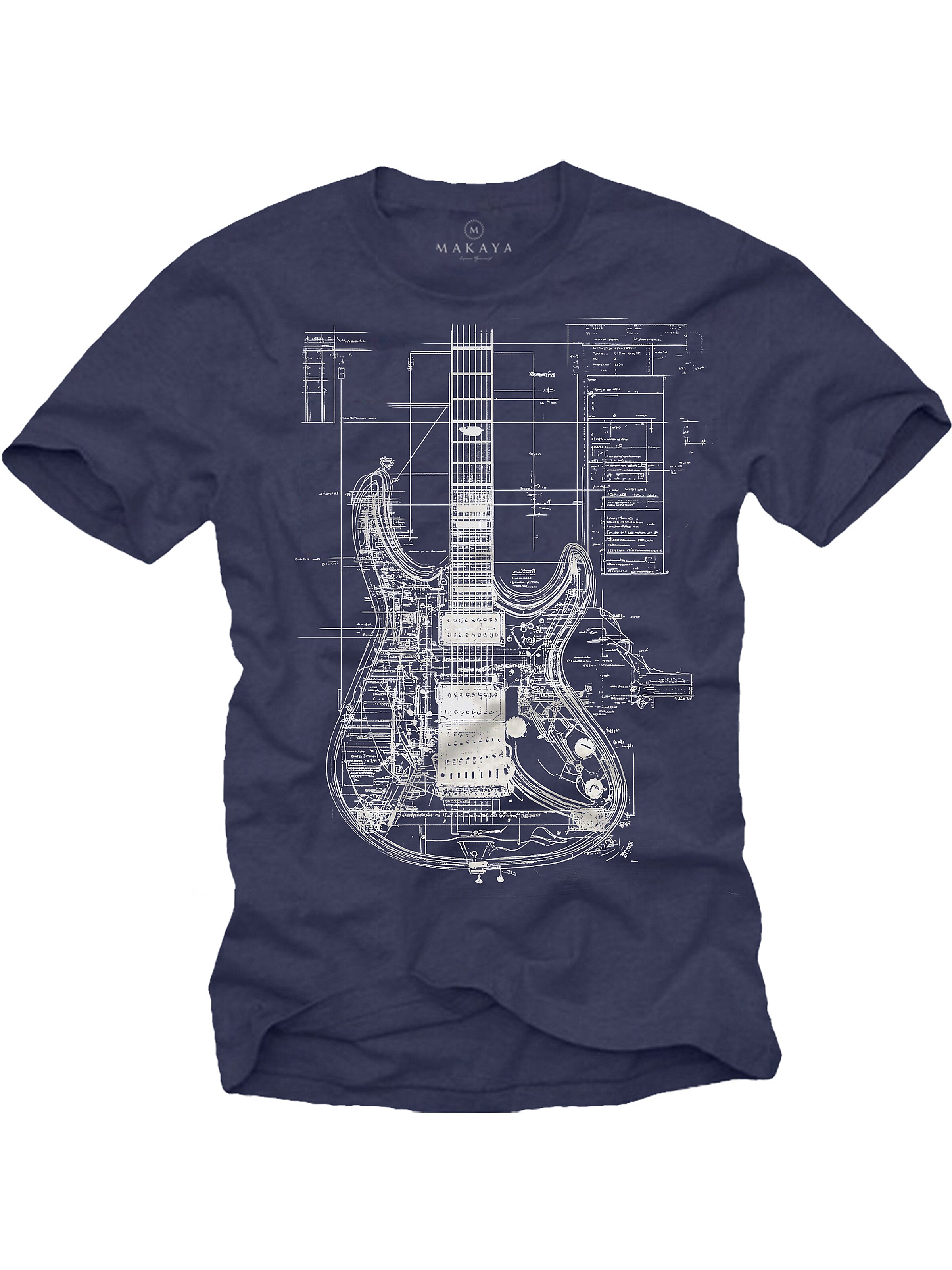 MAKAYA Shirt in Blue: front