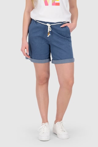 Regular Pantaloni 'Cristina' de la alife & kickin pe albastru: față