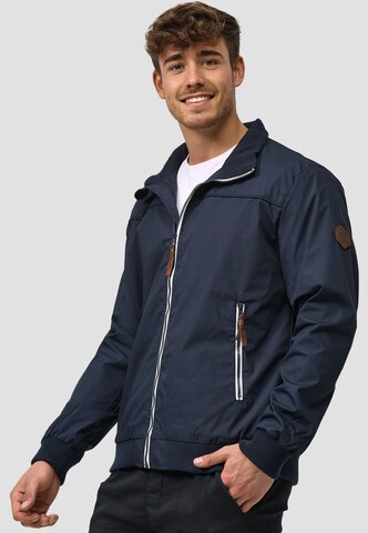 INDICODE JEANS Übergangsjacke 'Ivano' in Blau