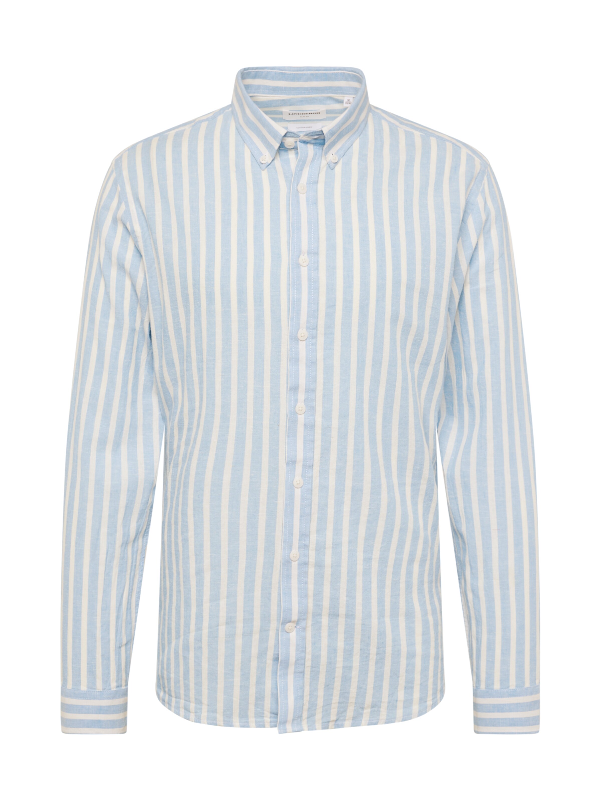 Lindbergh Slim fit Overhemd in Blauw: voorkant