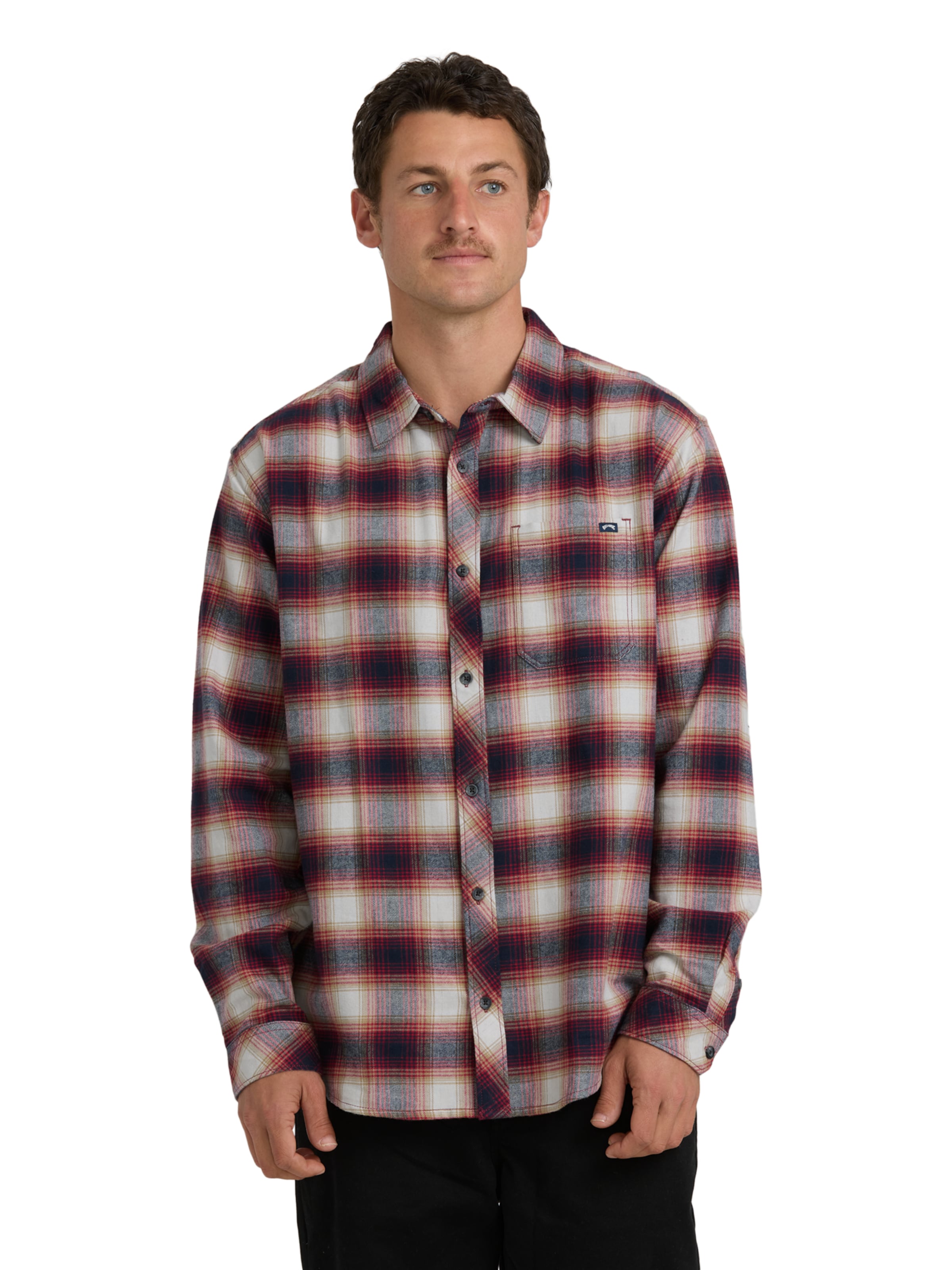 BILLABONG Regular fit Button Up Shirt 'Coastline' in Purple: front