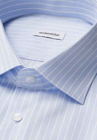 Coupe regular Chemise business SEIDENSTICKER en bleu
