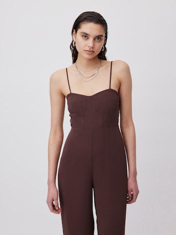 LeGer by Lena Gercke Jumpsuit 'Caryl' i brun: forside