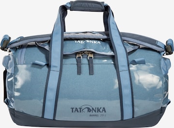 TATONKA Weekend bag 'Barrel ' in Blue: front