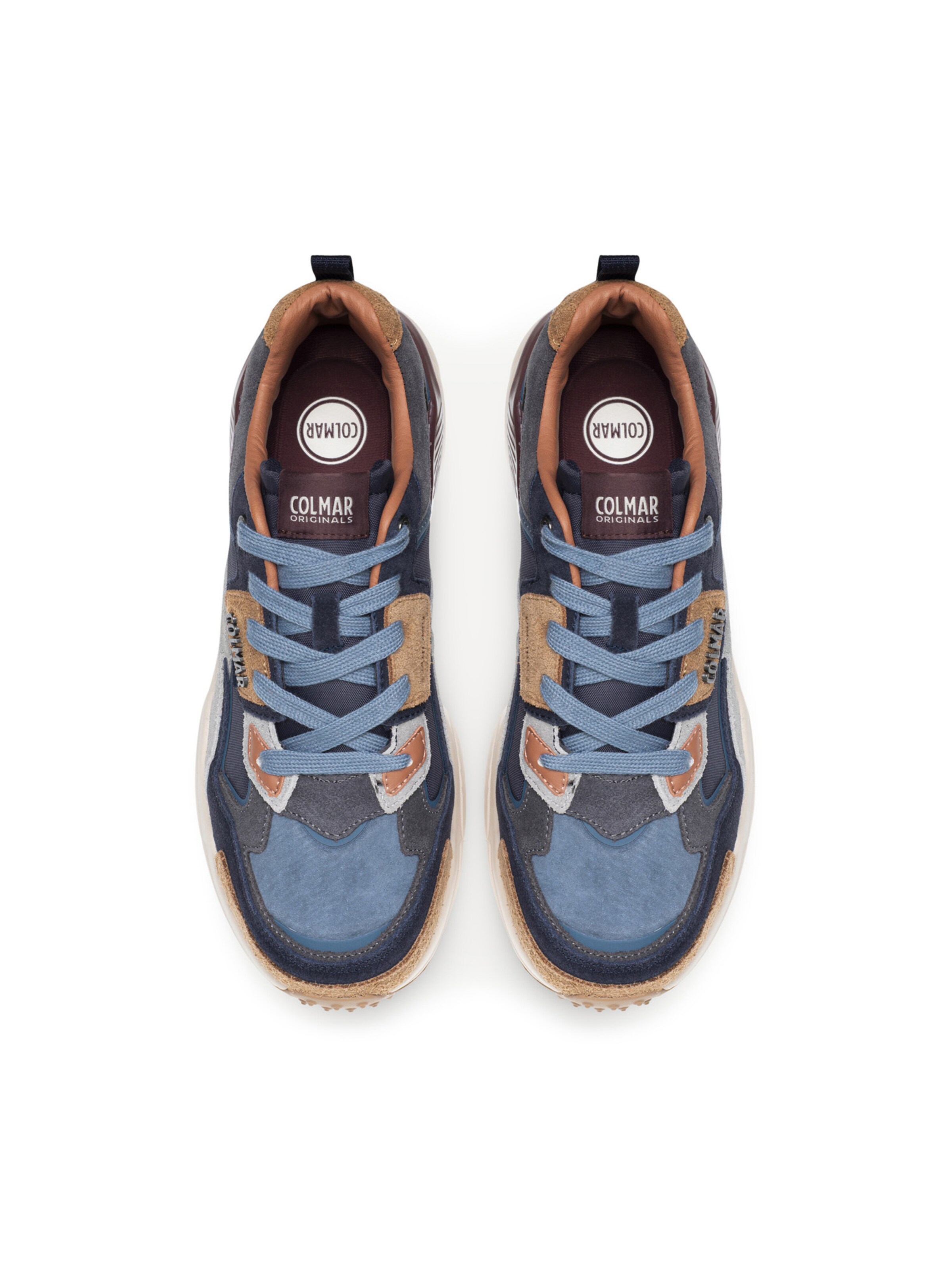 Colmar - Sapatilhas slip-on 'Garner Blend' em azul: topo