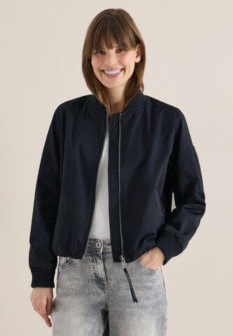 CECIL Between-Season Jacket in Blue: front