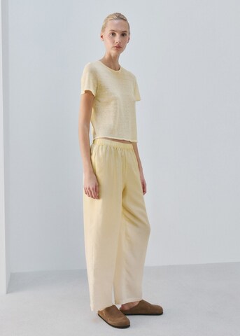 MANGO Schlafshirt 'Tonic' in Gelb