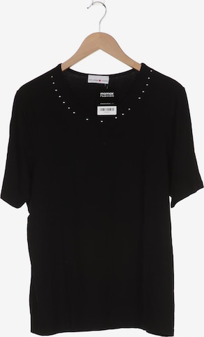 Helena Vera Top & Shirt in 4XL in Black: front