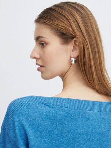 Pull-over 'Alpa' ICHI en bleu