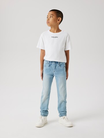 NAME IT Slimfit Jeans 'NKMRobin' in Blauw