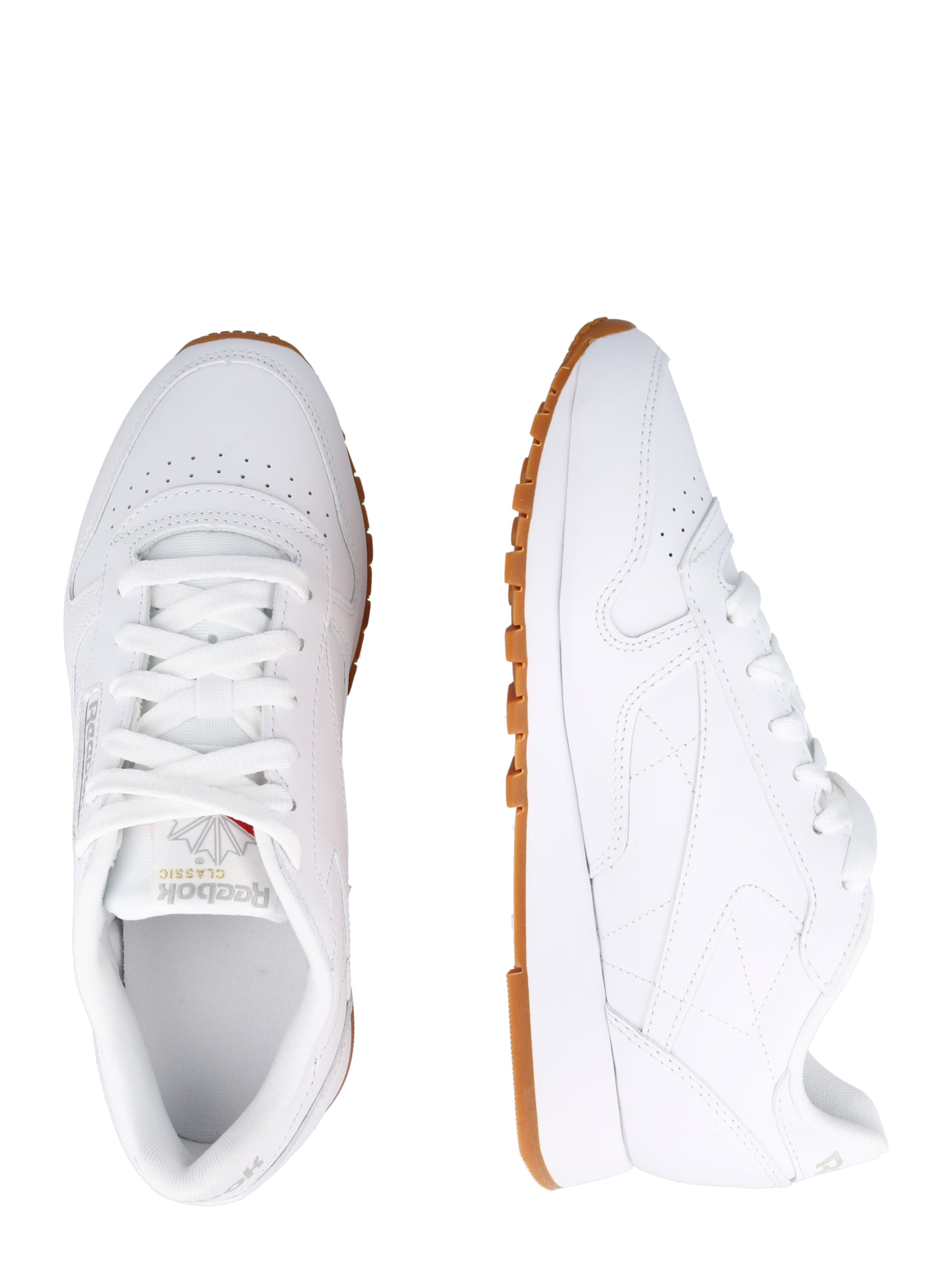 Reebok Низкие кроссовки 'Classic' в Белый