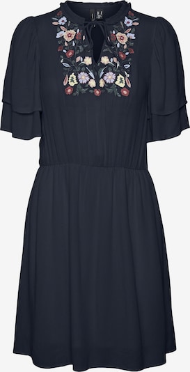 Vero Moda Curve Kleid 'Sina' in marine / hellblau / lila / feuerrot, Produktansicht