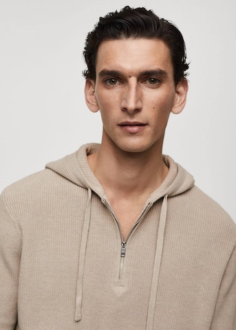 MANGO MAN Pullover in Beige