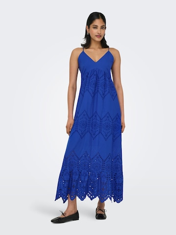 ONLY Summer dress 'ONLMilla' in Blue: front