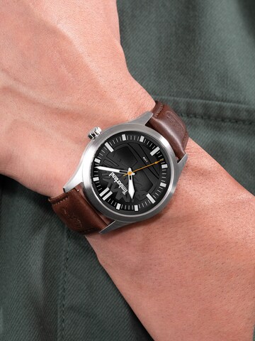 TIMBERLAND Analog Watch 'Rambush' in Silver: front