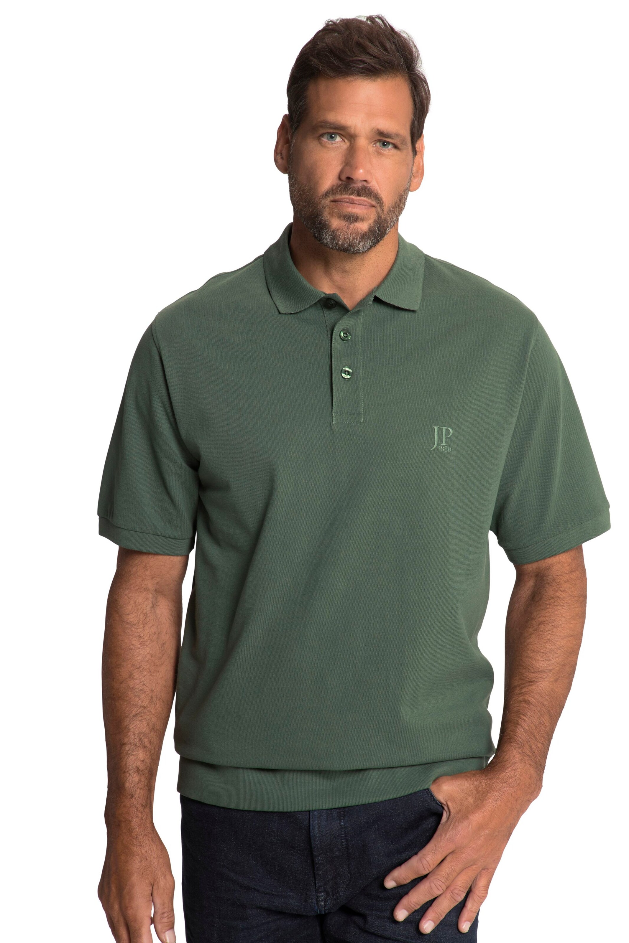 JP1880 Shirt in Green: front