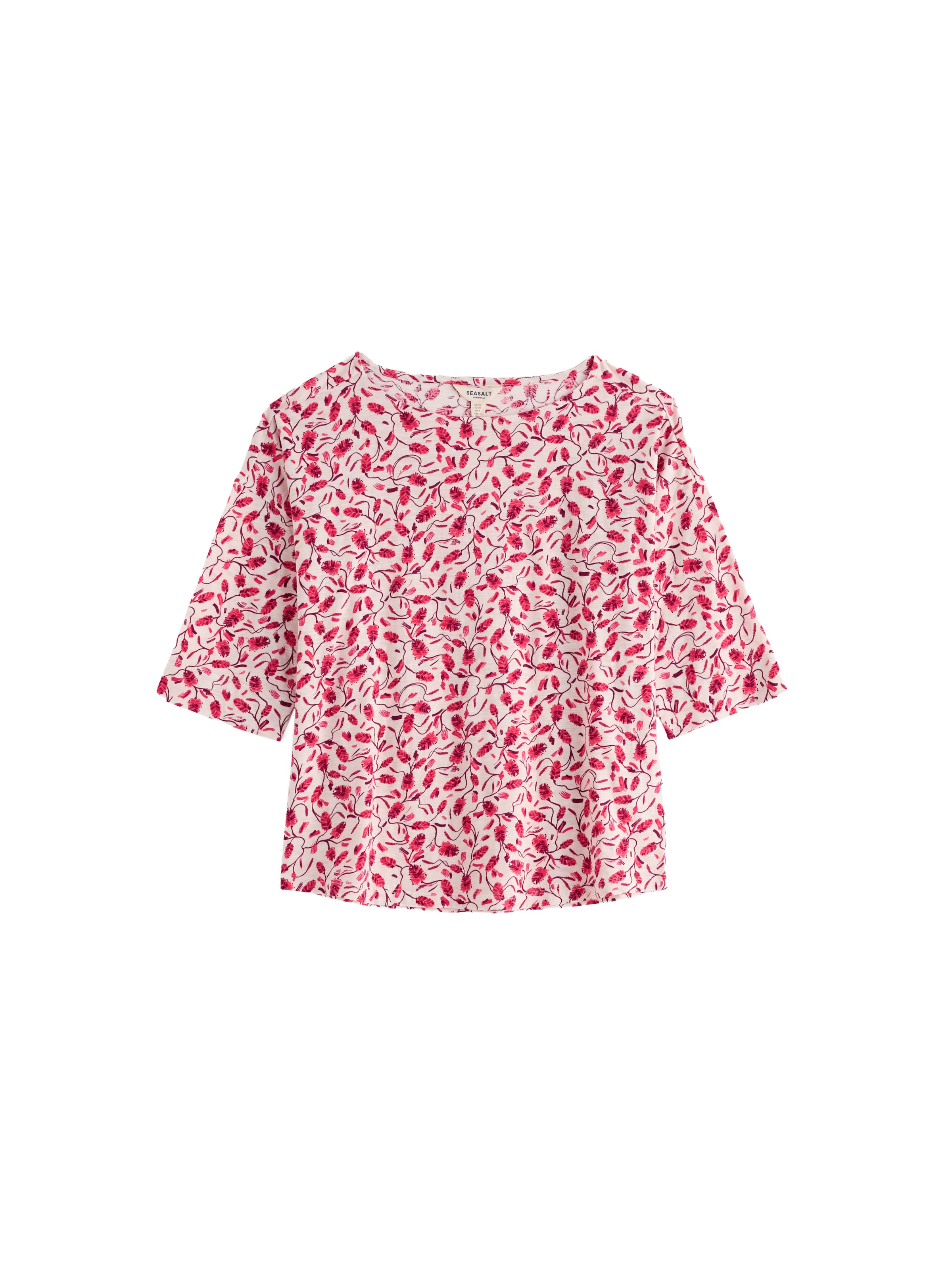 Seasalt Cornwall Shirt 'Tremayne Quay' in Pink: front