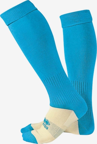 Chaussettes de sport Errea en bleu : devant