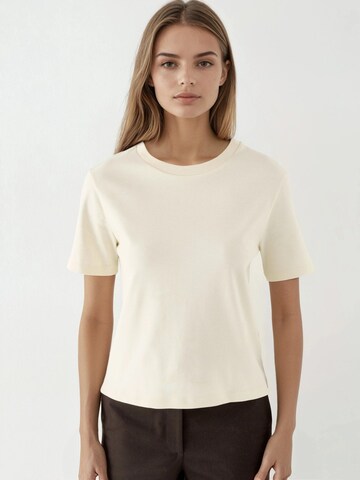 T-shirt Busem en jaune : devant