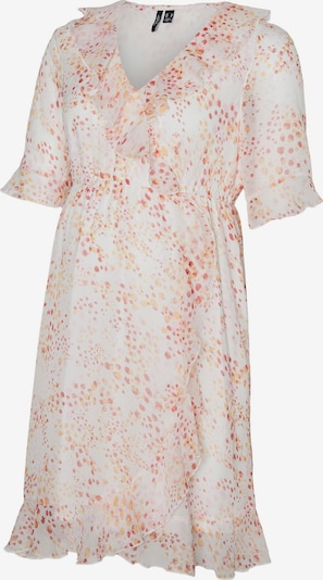 Vero Moda Maternity Robe 'Dora Kaya' en curry / rose ancienne / rouge cerise / blanc naturel, Vue avec produit